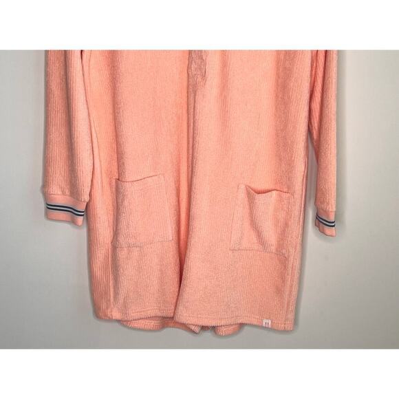 Roller Rabbit Peach Terry Romper Cover Up or Pajamas Womens Size S - Picture 4 of 8